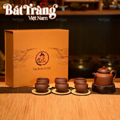 Bộ ấm trà An Thổ Túc dáng nồi đất BT-AT02