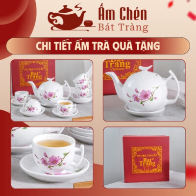 Chi tiết các sản phẩm trong bộ trà VT-26