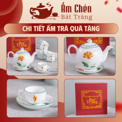 Cận cảnh các sản phẩm trong bộ trà VT-23