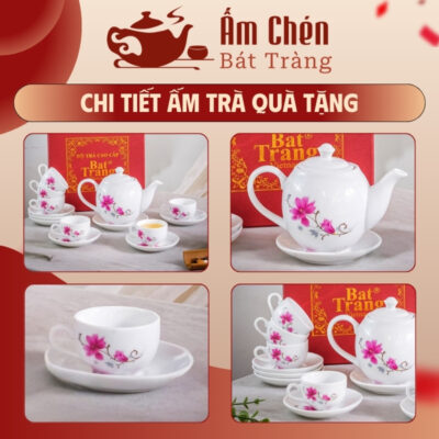 Chi tiết các sản phẩm trong bộ trà VT-28
