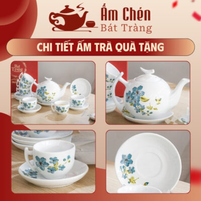 Hình ảnh chi tiết các sản phẩm tron bộ trà VT-17